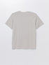 LC Waikiki Crew Neck Short Sleeve Printed Combed Cotton Men's T-shirt